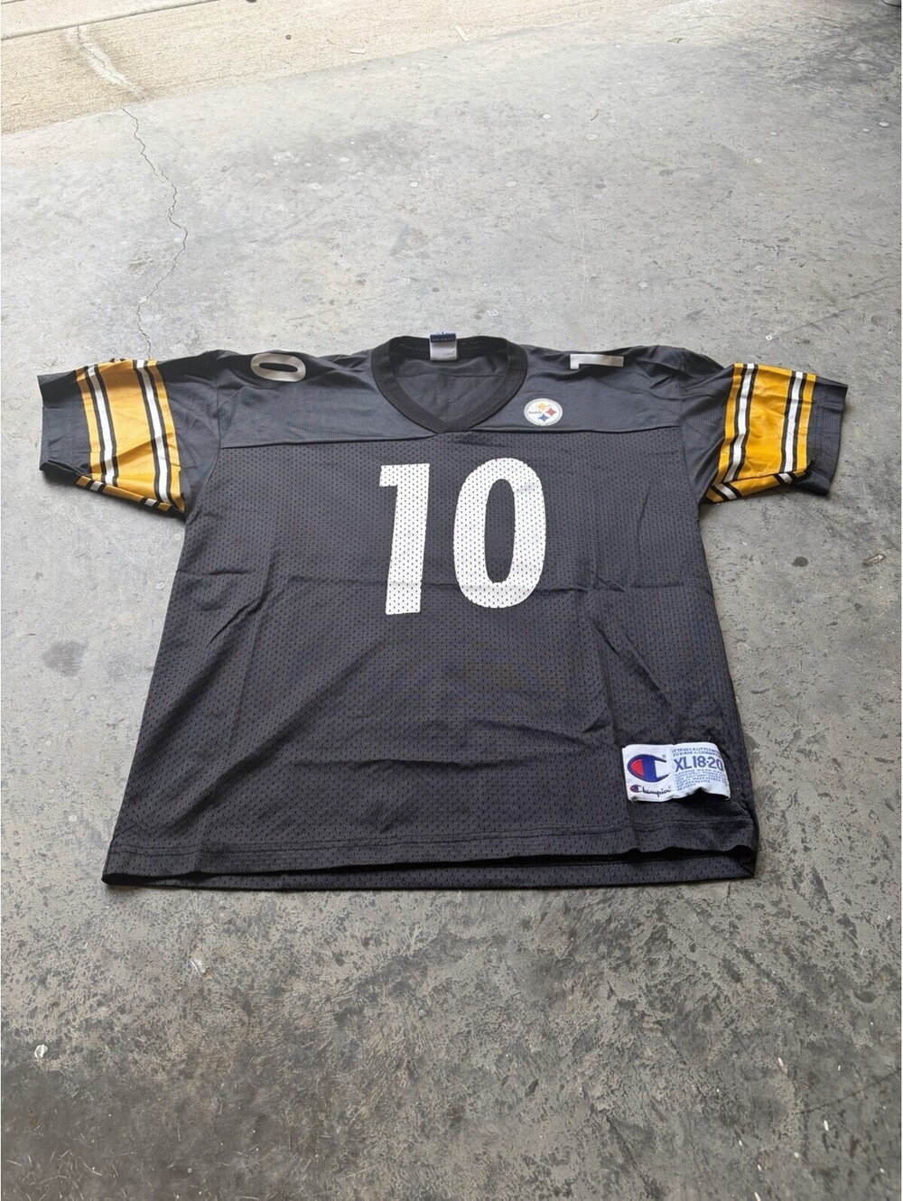 Vintage Champion Pittsburgh Steelers Kordell Stewart Jersey Youth XL 18-20 Black